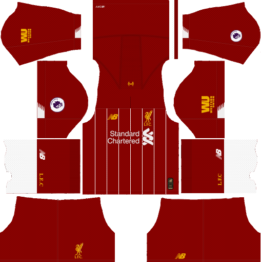 Liverpool DLS Kits (2024) | Dream League Soccer Kits & Logo 512x512