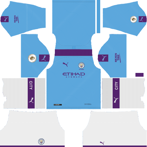 Manchester City Kits Dls 2020 Dream League Soccer Kits 512x512