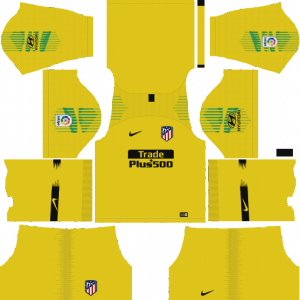 Dream League Soccer DLS 512×512 Atletico Madrid GoalKeeper Third Kits 