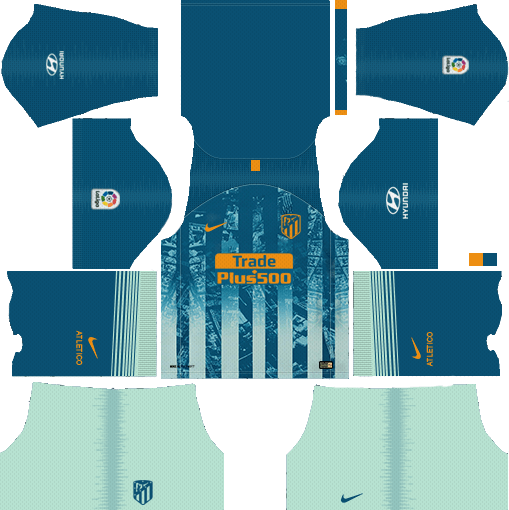 Atletico Madrid DLS Kits (2024) Dream League Soccer 512x512
