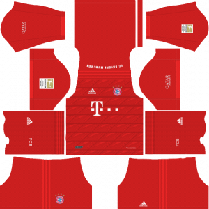 Dream League Soccer DLS 512×512 Bayern Munich Home Kits