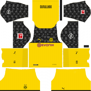 Dream League Soccer DLS 512×512 Borussia Dortmund Third Kits