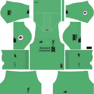 Dream League Soccer DLS 512×512 Liverpool GoalKeeper Home Kits 