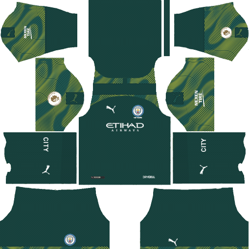Manchester City Kits DLS (2024) Dream League Soccer Kits 512x512