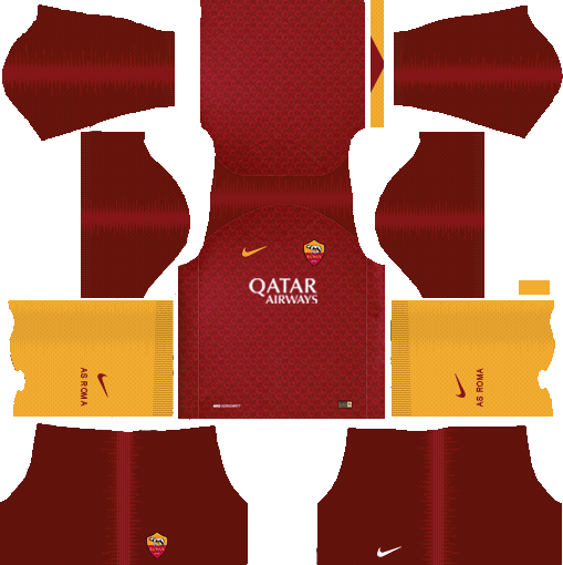 AS Roma DLS (2024) Dream League Soccer Kits & Logo 512x512