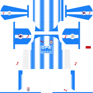 Dream League Soccer DLS 512×512 Huddersfield Home Kits
