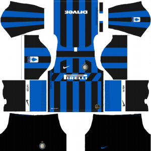 Dream League Soccer DLS 512×512 Inter Milan Home Kits
