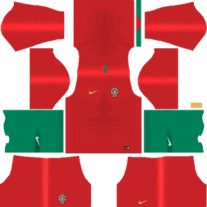 Dream League Soccer DLS 512×512 Portugal Home Kits