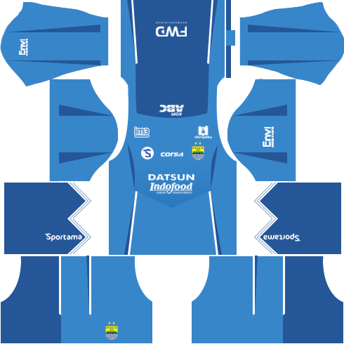 Persib Bandung Kits DLS (2022) | Dream League Soccer Kits