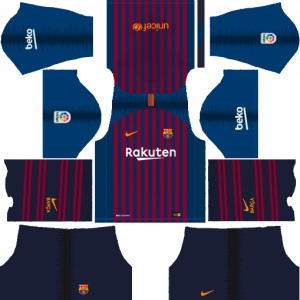 Kit baju hot sale dls barcelona