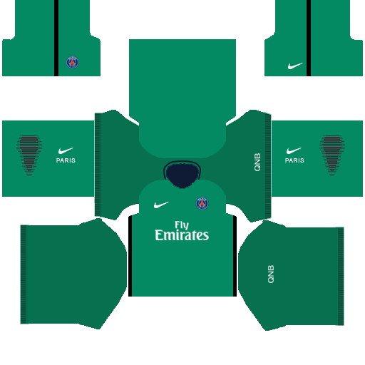 PSG Kits Dream League Soccer (2024) 512x512 Kits & Logo