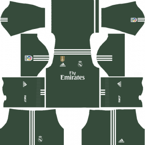 Dream League Soccer DLS 512×512 Real Madrid GoalKeeper Home Kits 