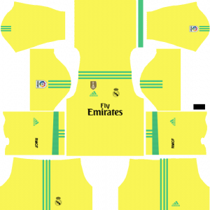 Dream League Soccer DLS 512×512 Real Madrid GoalKeeper Third Kits