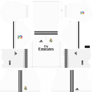 Dream League Soccer DLS 512×512 Real Madrid Home Kits