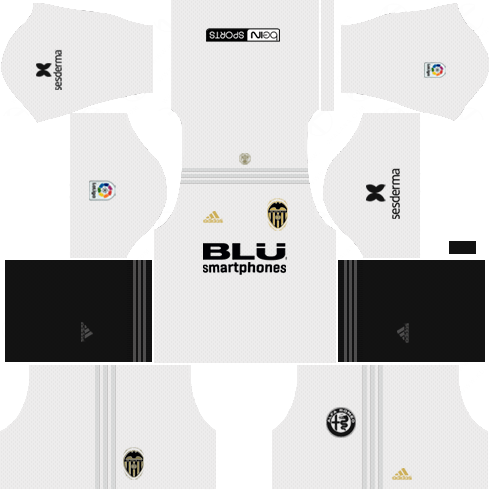 Valencia CF Kits (2021) - Dream League Soccer Kits & Logo