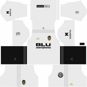 Dream League Soccer DLS 512×512 Valencia Kits Home Kits