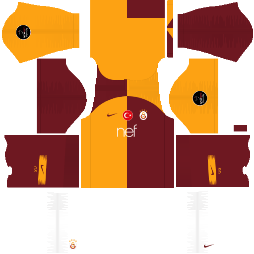 Galatasaray 2021 Dream League Soccer Kits Logo
