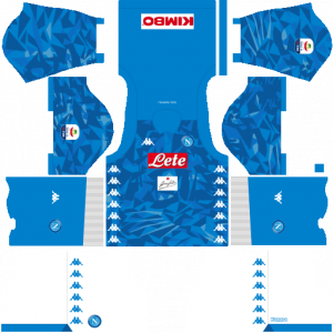 Dream League Soccer DLS 512×512 Napoli Kits Home Kitss