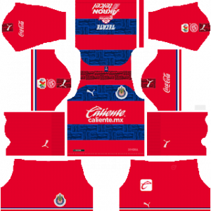 Dream League Soccer DLS 512×512 Chivas GoalKeeper Away Kits