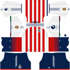 Dream League Soccer DLS 512×512 Chivas Home Kits