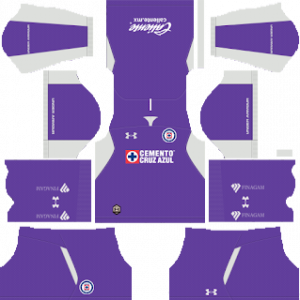 Dream League Soccer DLS 512×512 Cruz Azul GoalKeeper Away Kits