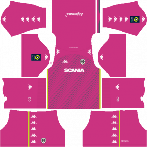 Dream League Soccer DLS 512×512 Angers SCO GoalKeeper Third Kits