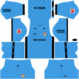 Dream League Soccer DLS 512×512 Bayer Leverkusen GoalKeeper Third Kits