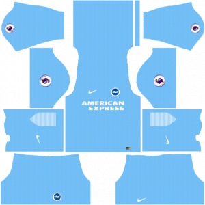 Dream League Soccer DLS 512×512 Brighton FC GoalKeeper Home Kit