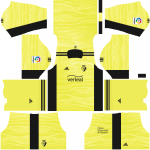 Dream League Soccer DLS 512×512 CA Osasuna GoalKeeper Third Kits