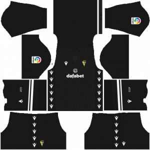 Dream League Soccer DLS 512×512 Cádiz CF GoalKeeper Away Kits