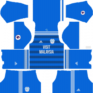 Kit Cardiff City FC 2022 Dream League Soccer