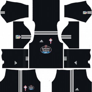Dream League Soccer DLS 512×512 Celta De Vigo GoalKeeper Home Kits