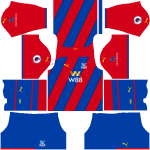 Kit Crystal Palace 2022 Dream League Soccer