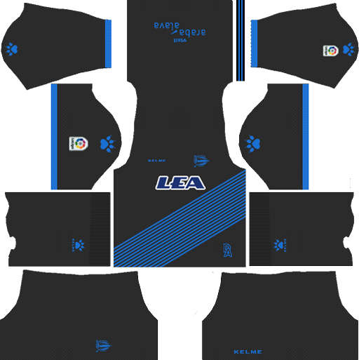 DLS Deportivo Alaves Kits (2024) | Dream League Soccer Kits & Logo