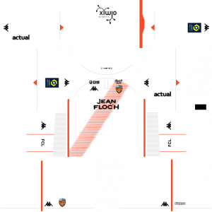 Dream League Soccer DLS 512×512 FC Lorient Away Kits