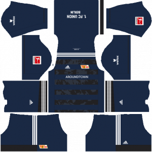Dream League Soccer DLS 512×512 FC Union Berlin Third Kits