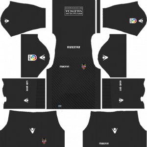 Dream League Soccer DLS 512×512 Levante UD GoalKeeper Home Kits