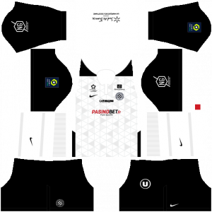 Dream League Soccer DLS 512×512 Montpellier HSC Away Kits