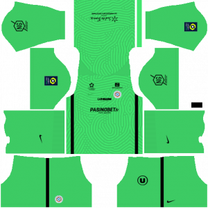 Dream League Soccer DLS 512×512 Montpellier HSC GoalKeeper Away Kits