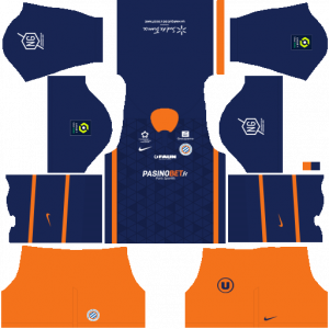 Kit Montpellier HSC 2022 Dream League Soccer
