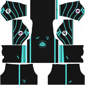 Dream League Soccer DLS 512×512 Norwich City FC Away Kits