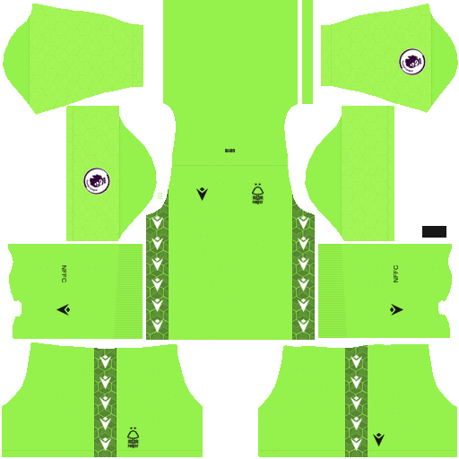 Nottingham Forest FC DLS Kits (2024) | Dream League Soccer Kits