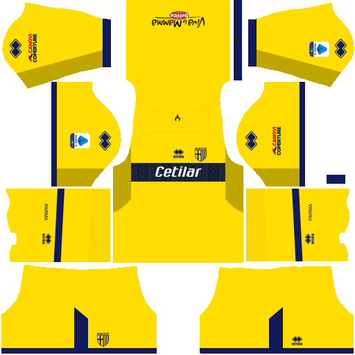 DLS Parma Calcio Kits (2024) | Dream League Soccer Kits & Logo