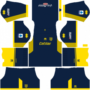 Dream League Soccer DLS 512×512 Parma Calcio GoalKeeper Home Kits