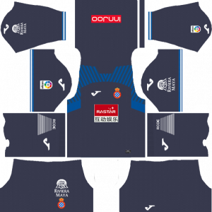 Dream League Soccer DLS 512×512 RCD Espanyol Away Kits