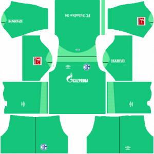 Dream League Soccer DLS 512×512 Schalke 04 GoalKeeper Away Kits