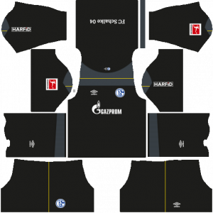 Dream League Soccer DLS 512×512 Schalke 04 GoalKeeper Third Kits