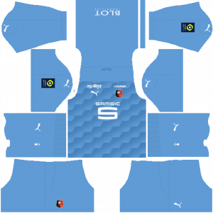 Dream League Soccer DLS 512×512 Stade Rennais GoalKeeper Away Kits