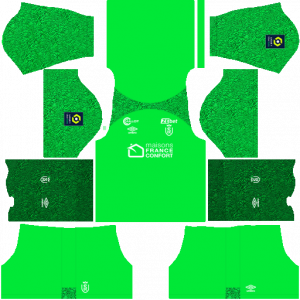 Dream League Soccer DLS 512×512 Stade de Reims GoalKeeper Away Kits