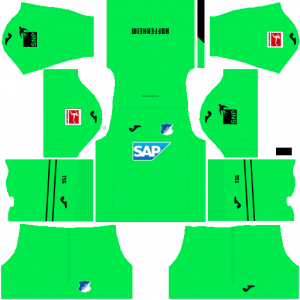 Dream League Soccer DLS 512×512 TSG Hoffenheim GoalKeeper Away Kits